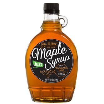 Just FreshDirect Local Amber Maple Syrup (Rich Taste)
