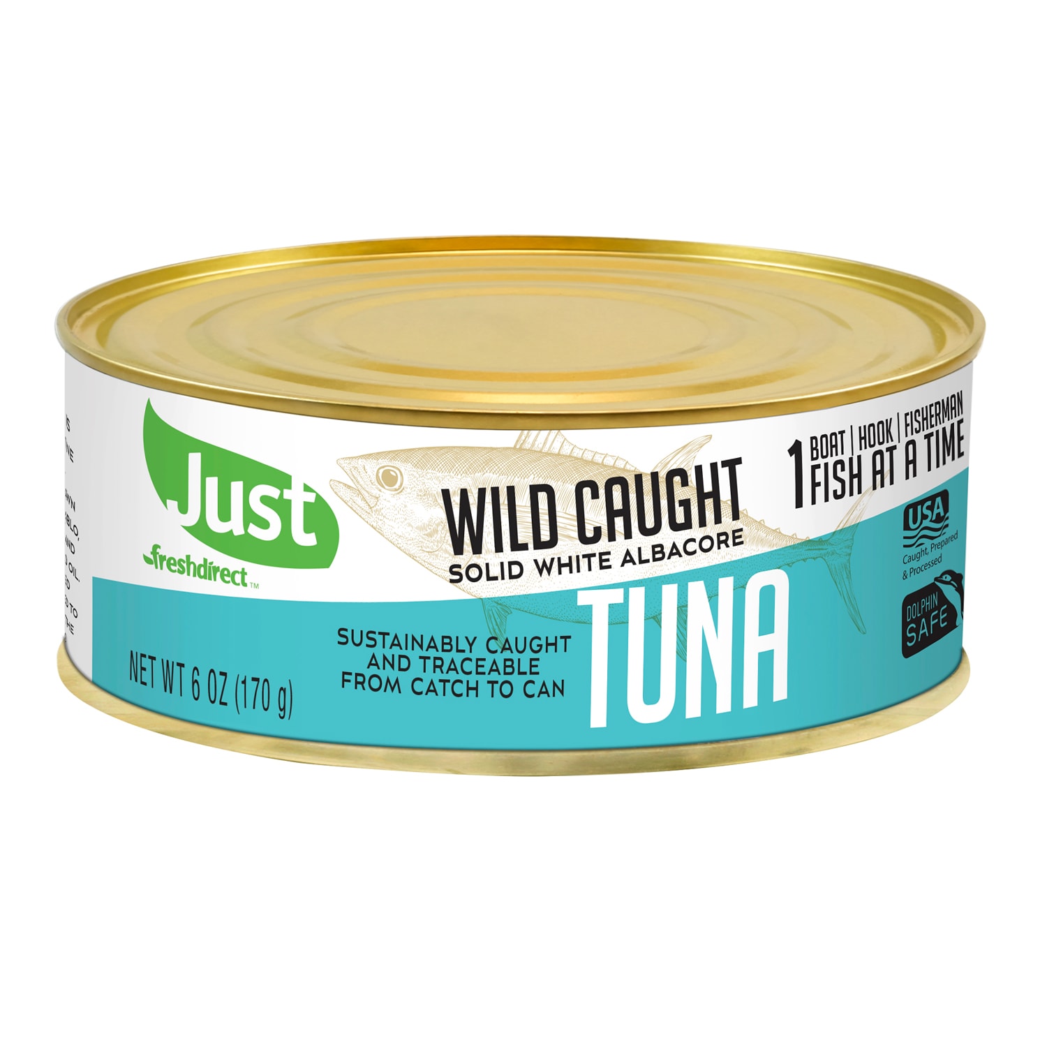 Just FreshDirect Wild Caught Albacore Tuna