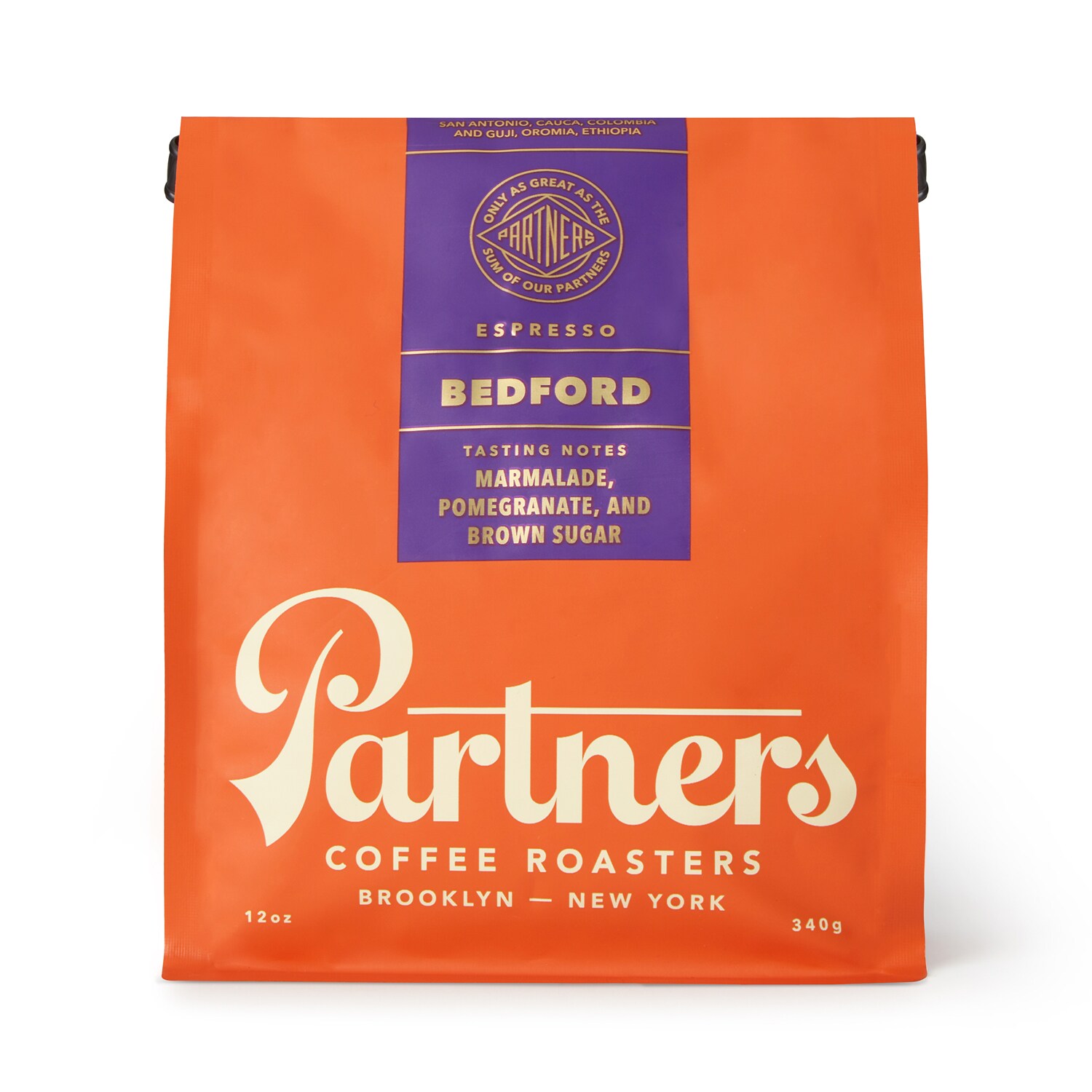 Partners Whole Bean Coffee, Bedford Espresso Blend