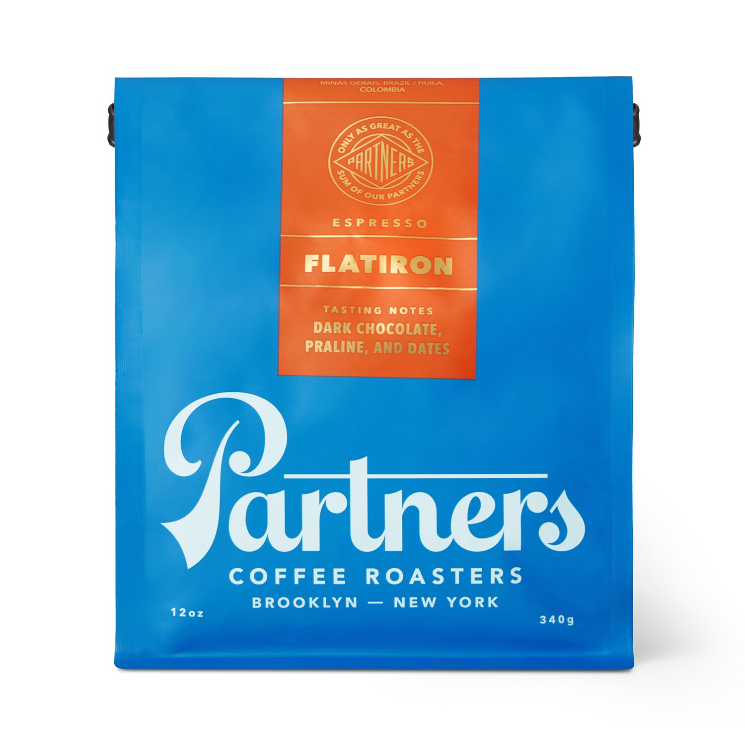 Partners Whole Bean Coffee, Flatiron Espresso Blend
