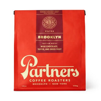 Partners Whole Bean Coffee, Brooklyn Blend