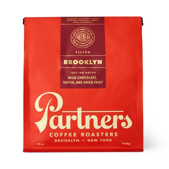 Partners Whole Bean Coffee, Brooklyn Blend