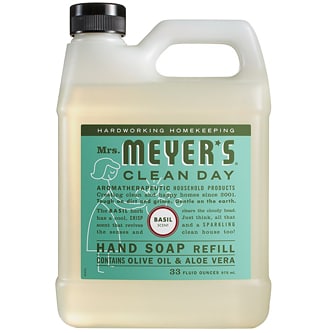 Mrs. Meyer's Clean Day Liquid Hand Soap Refill, Basil