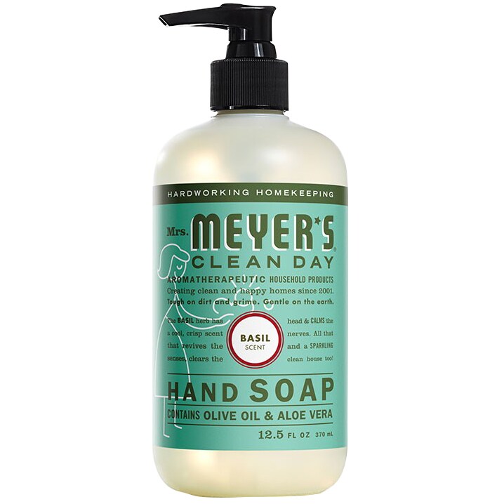 Mrs. Meyer's Clean Day Liquid Hand Soap, Basil