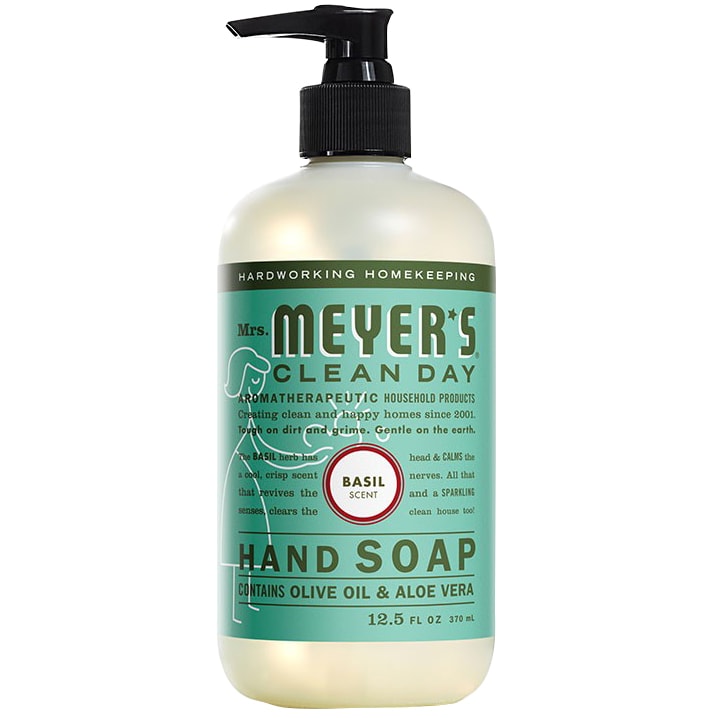 Mrs. Meyer's Clean Day Liquid Hand Soap, Basil