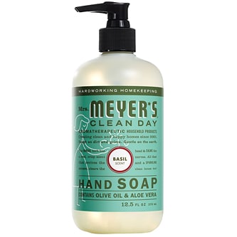 Mrs. Meyer's Clean Day Liquid Hand Soap, Basil