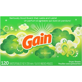 Gain Dryer Sheets, Original