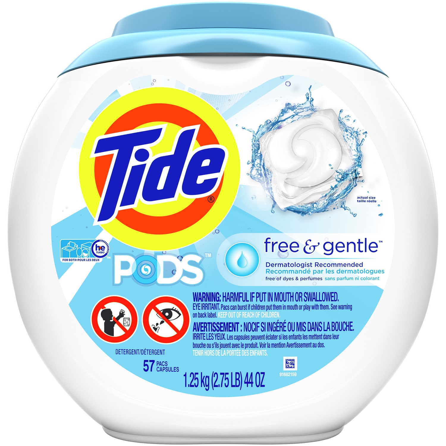 Tide Pods Laundry Detergent, Free & Gentle