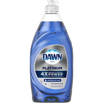 Dawn Ultra Platinum Dishwashing Liquid, Refreshing Rain Scent