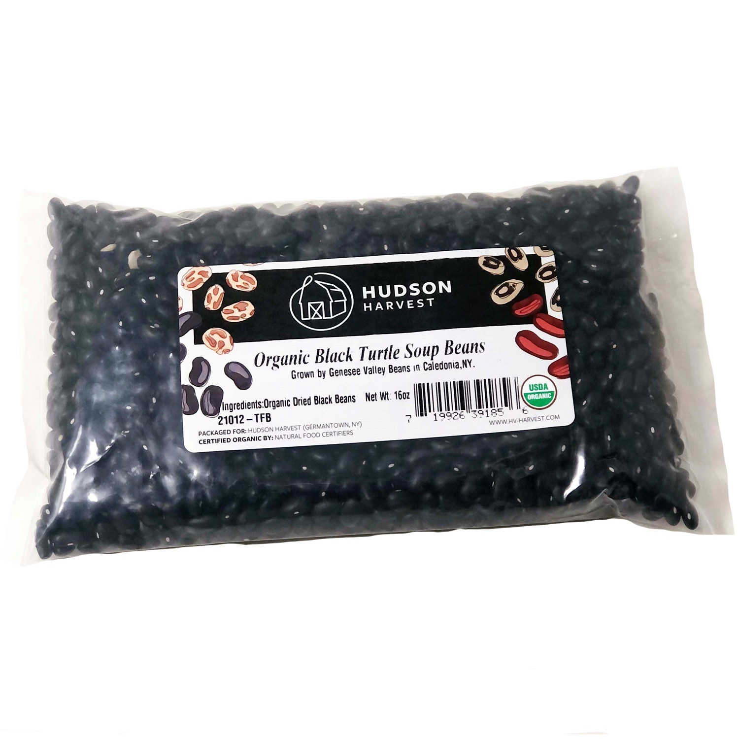 Hudson Harvest Organic Black Turtle Soup Beans