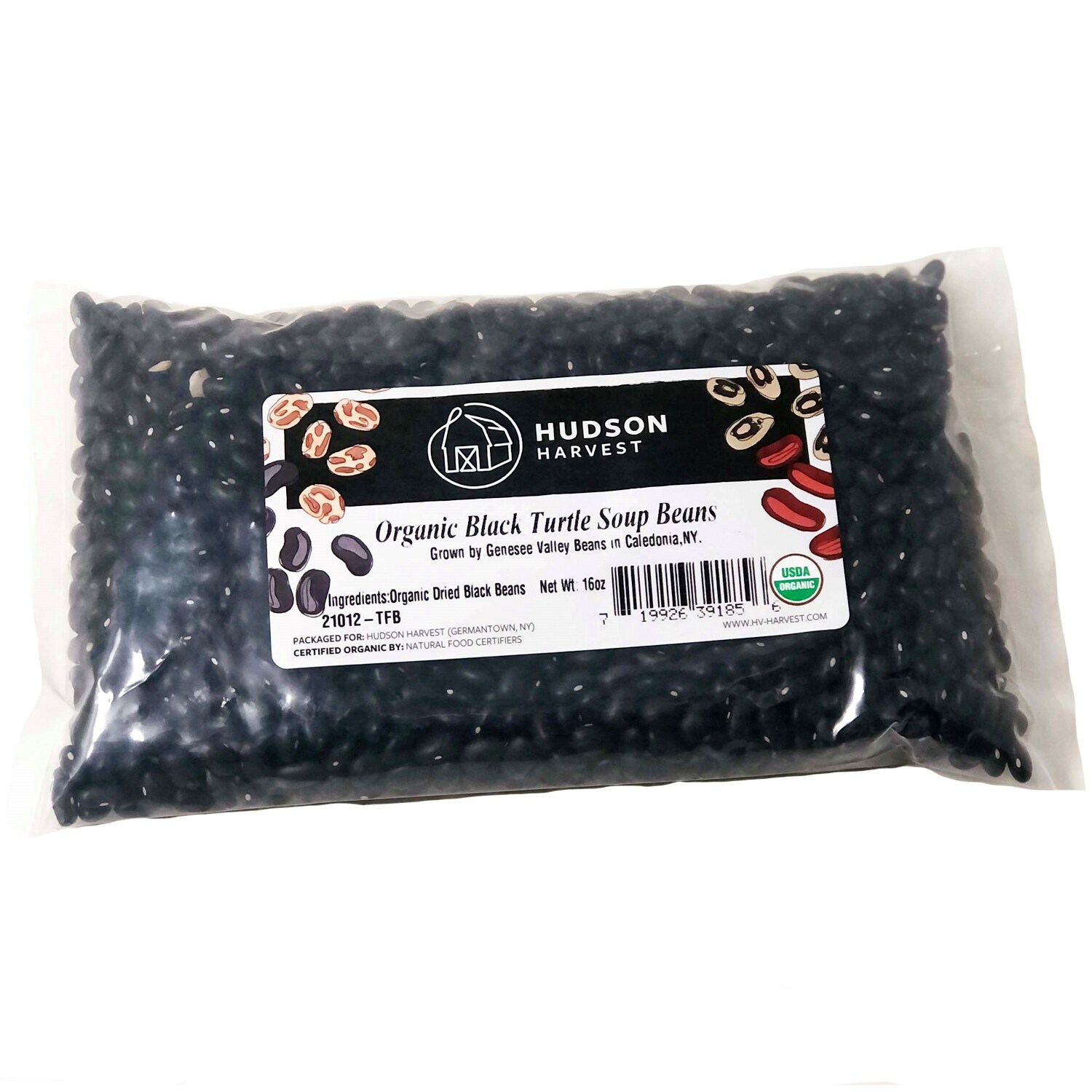 Hudson Harvest Organic Black Turtle Soup Beans