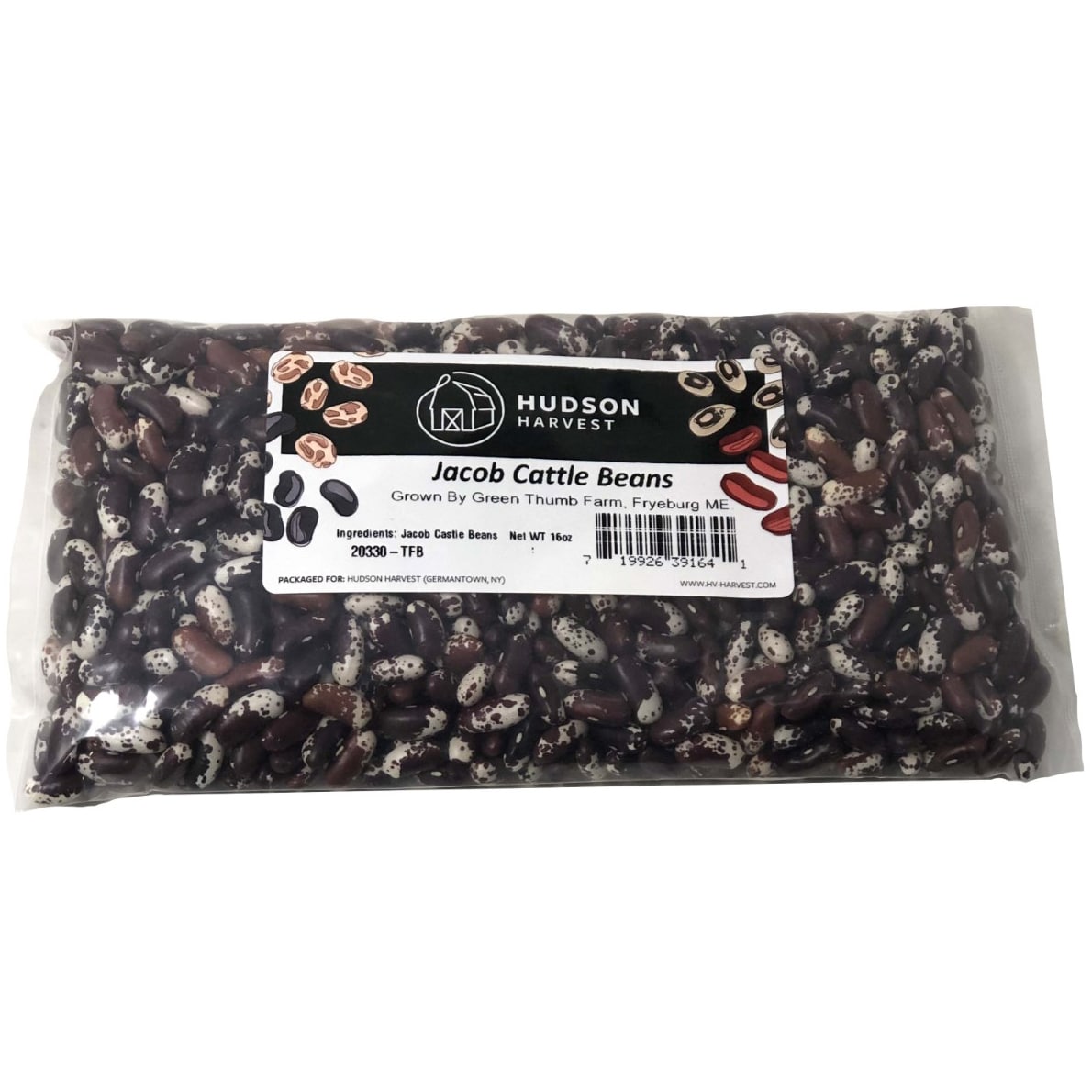 Hudson Harvest Jacob Cattle Beans