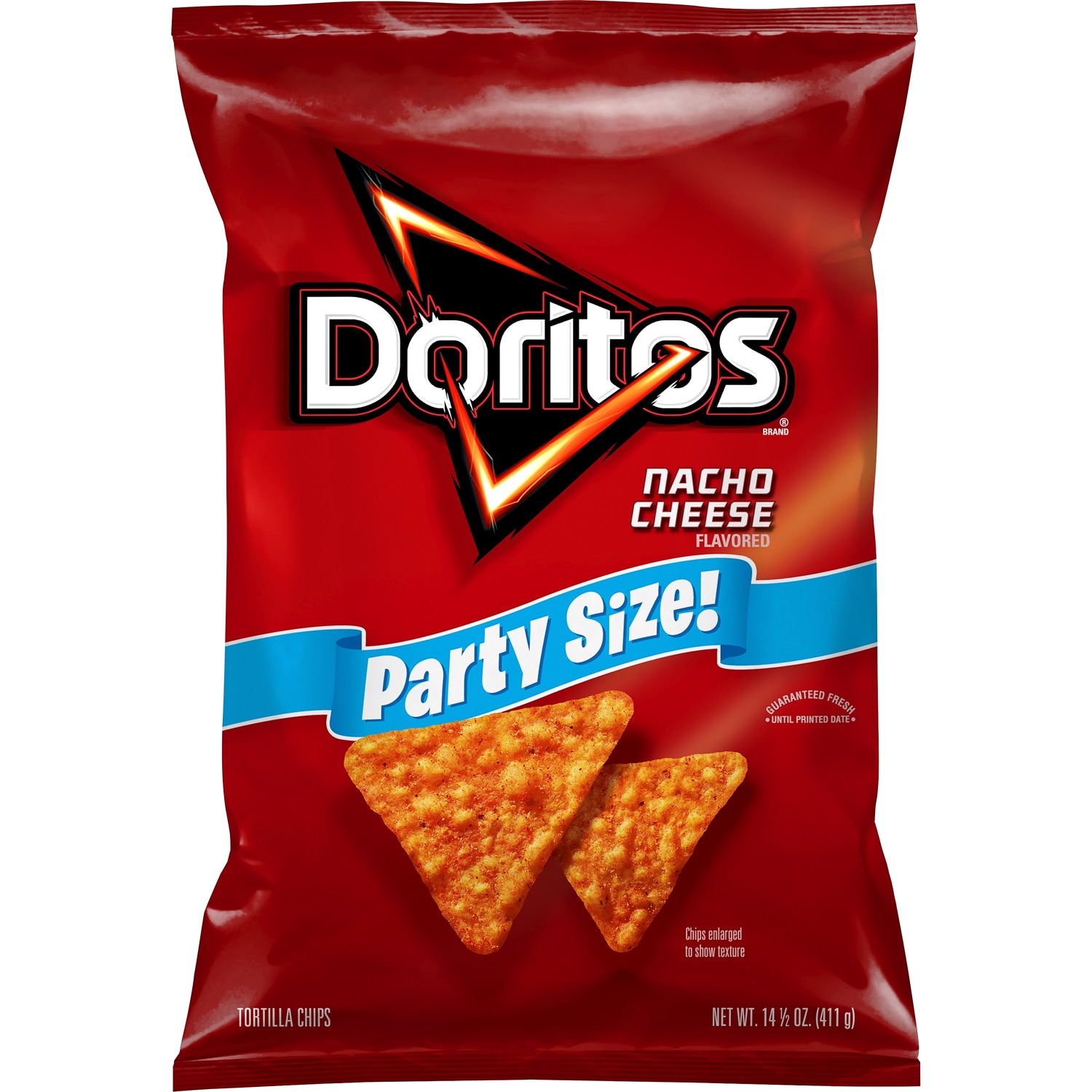 Doritos Nacho Cheese Tortilla Chips, Party Size