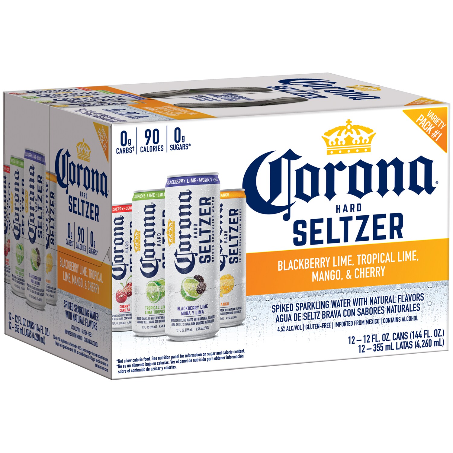 Corona Hard Seltzer Variety Pack, Cans