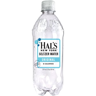 Hal's New York Seltzer Water, Original, Plastic Bottle