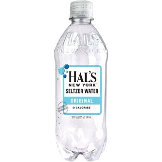 Hal's New York Seltzer Water, Original, Plastic Bottle