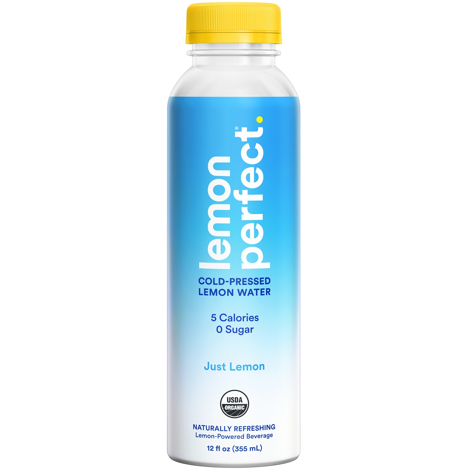 Lemon Perfect Cold-Pressed Lemon Water, Just Lemon, Plastic Bottle