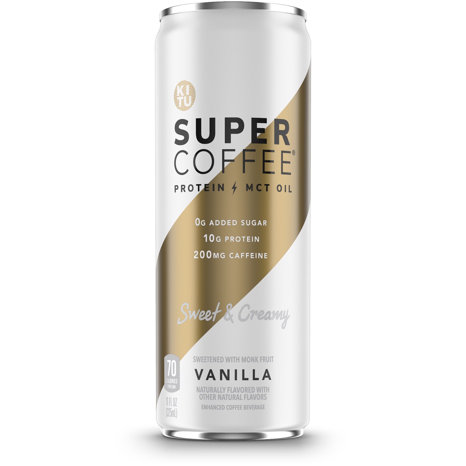 KiTu Sweet & Creamy Super Coffee, Vanilla, Can
