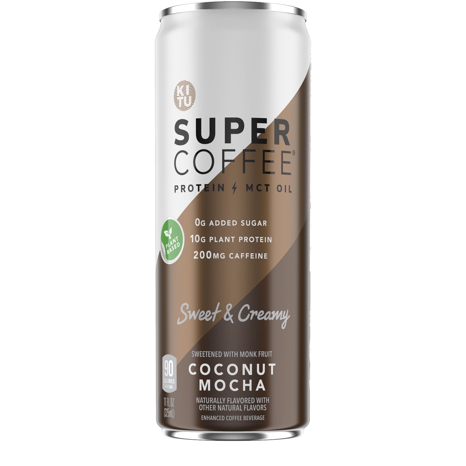 KiTu Sweet & Creamy Super Coffee, Coconut Mocha, Can