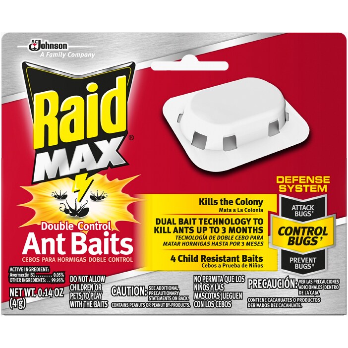 Raid Max Double Control Ant Baits