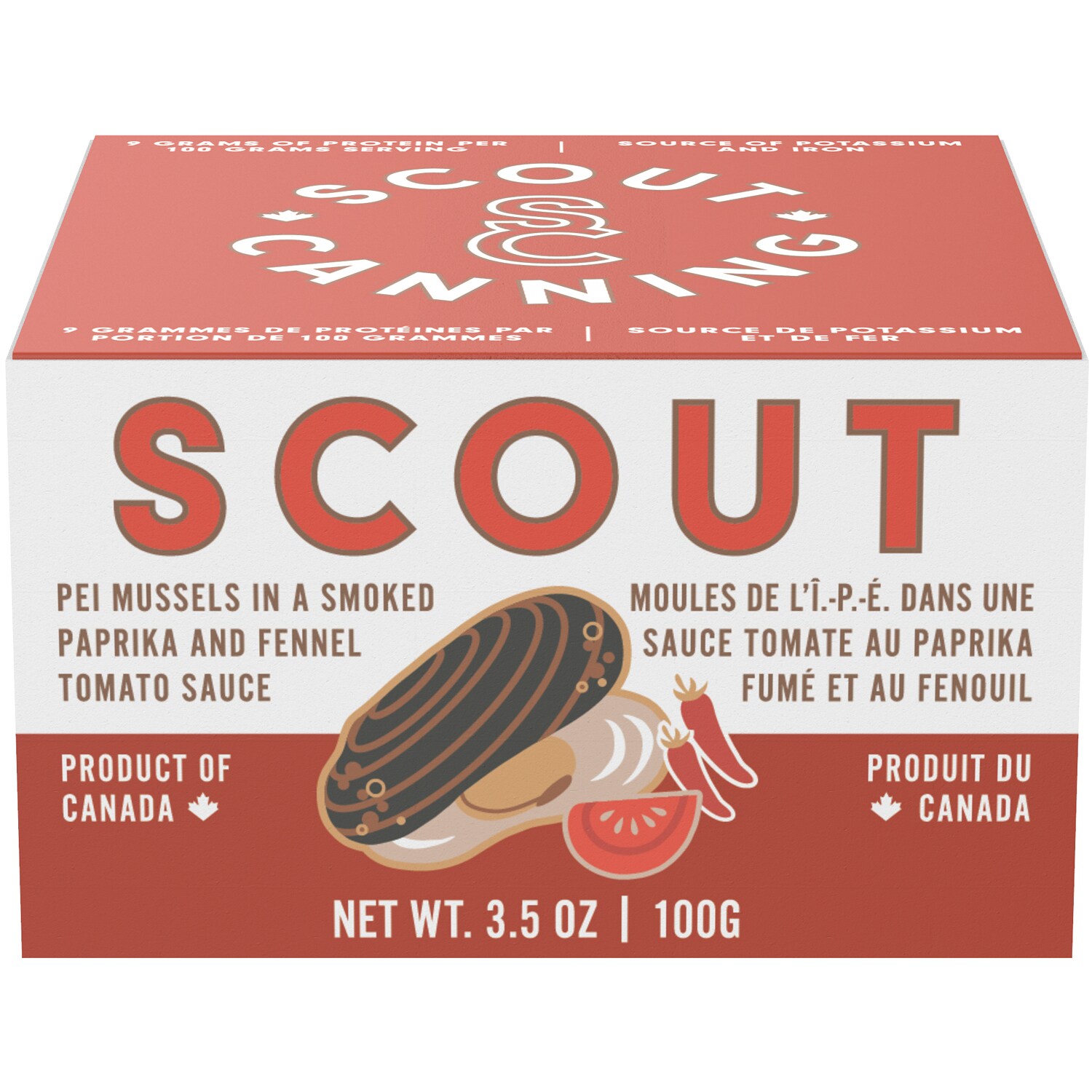 Scout PEI Mussels in a Smoked Paprika and Fennel Tomato Sauce