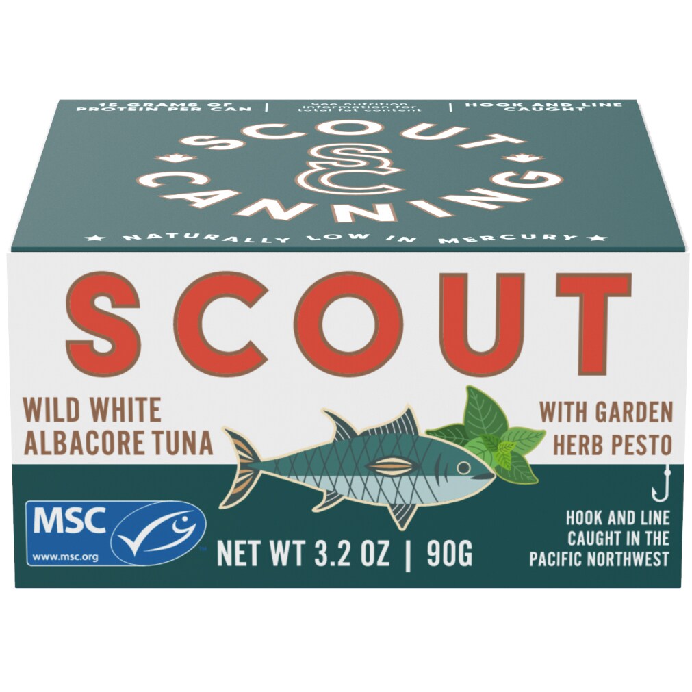 Scout Wild White Albacore Tuna with Garden Herb Pesto