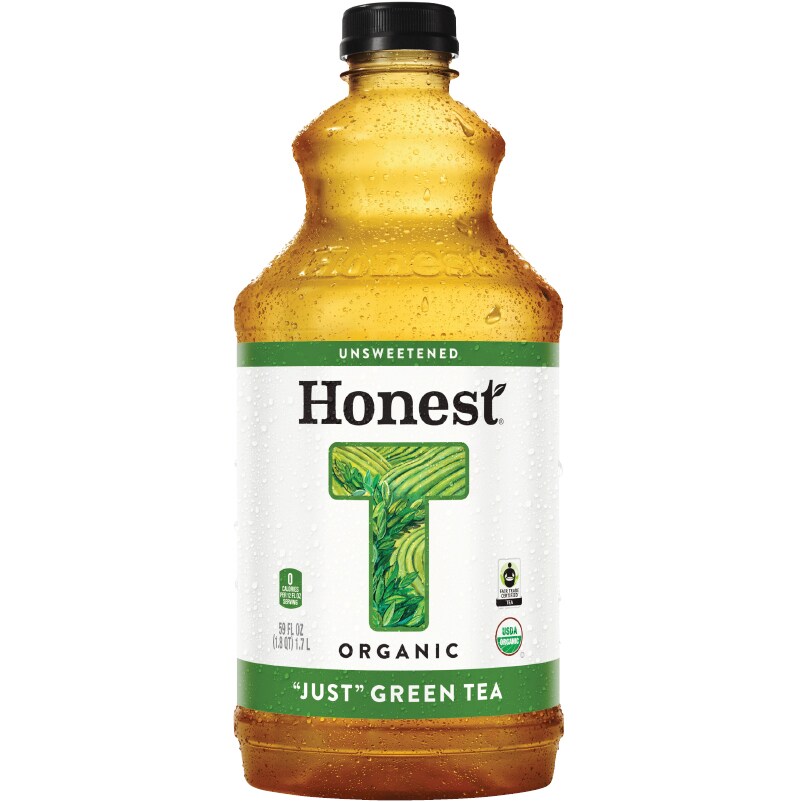 Honest Tea Organic "Just" Green Tea, Plastic Bottle