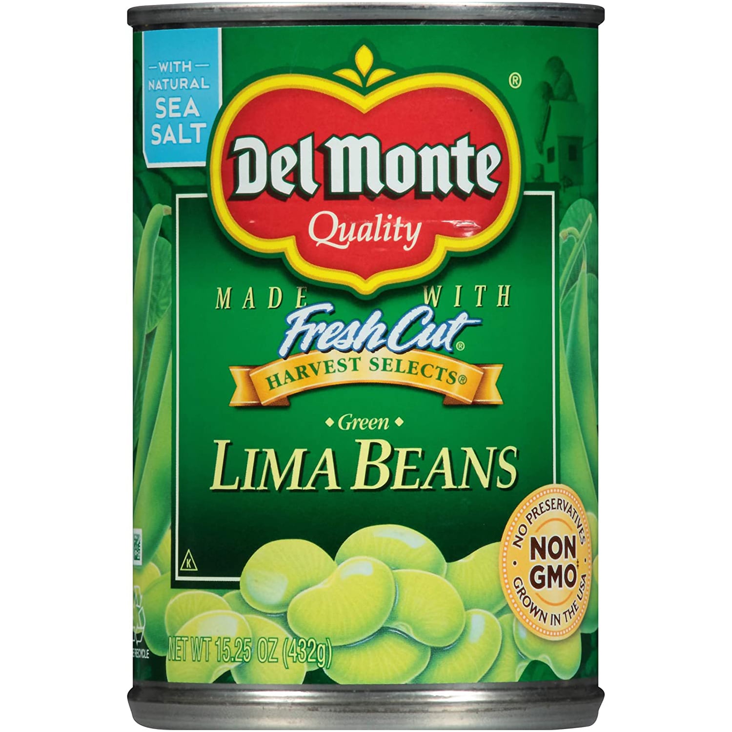 Del Monte Green Lima Beans
