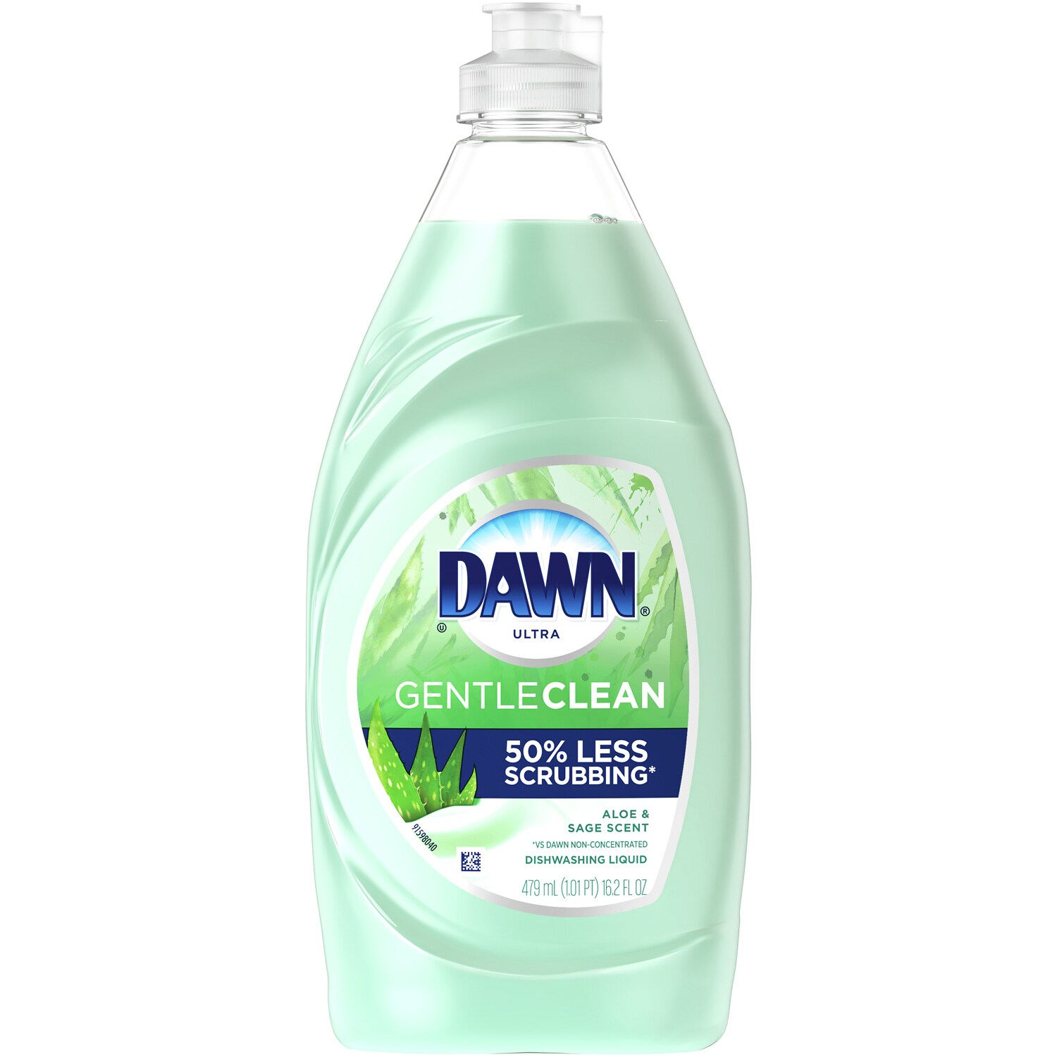 Dawn Ultra Gentle Clean Dishwashing Liquid, Aloe & Sage Scent