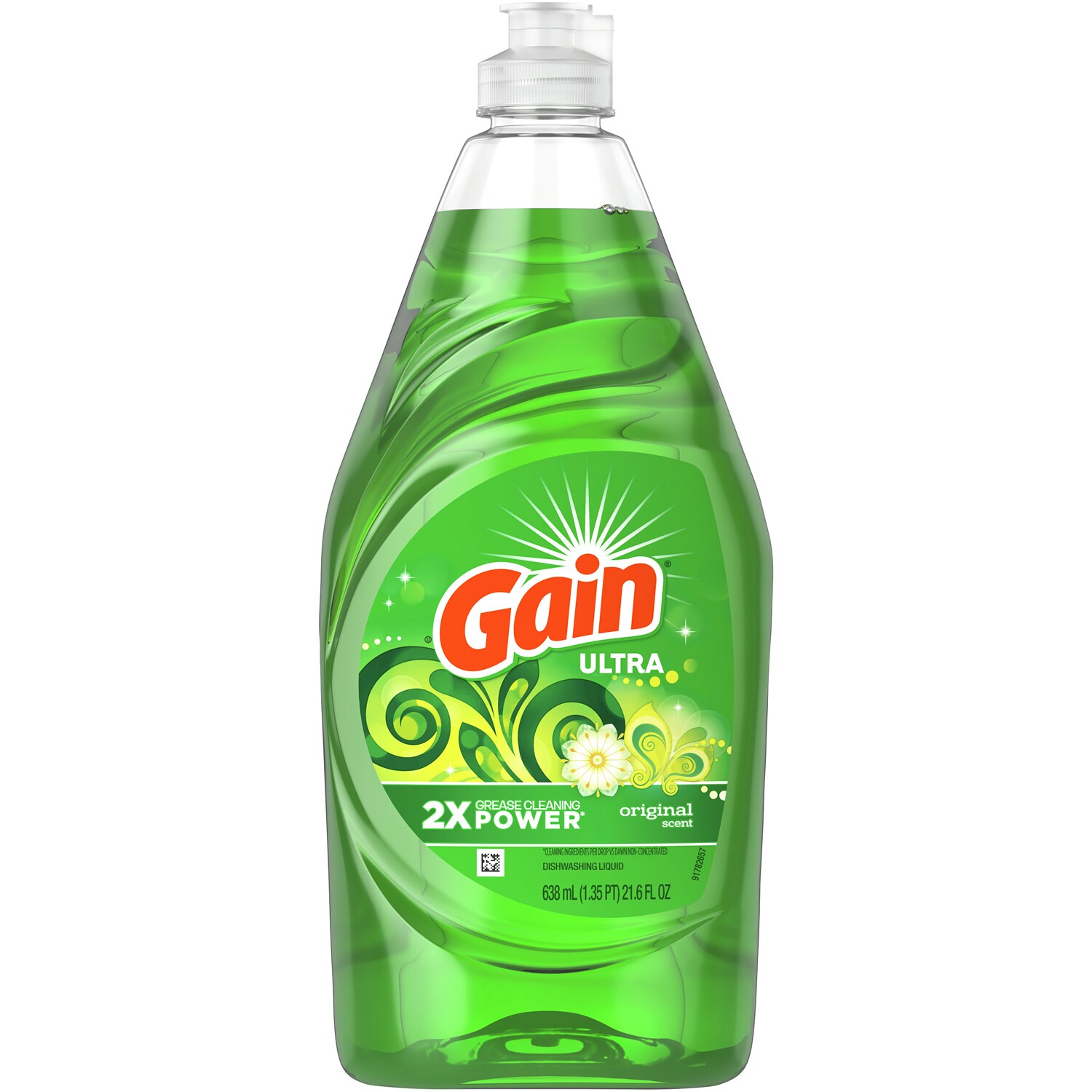Gain Ultra Dishwashing Liquid, Original Scent