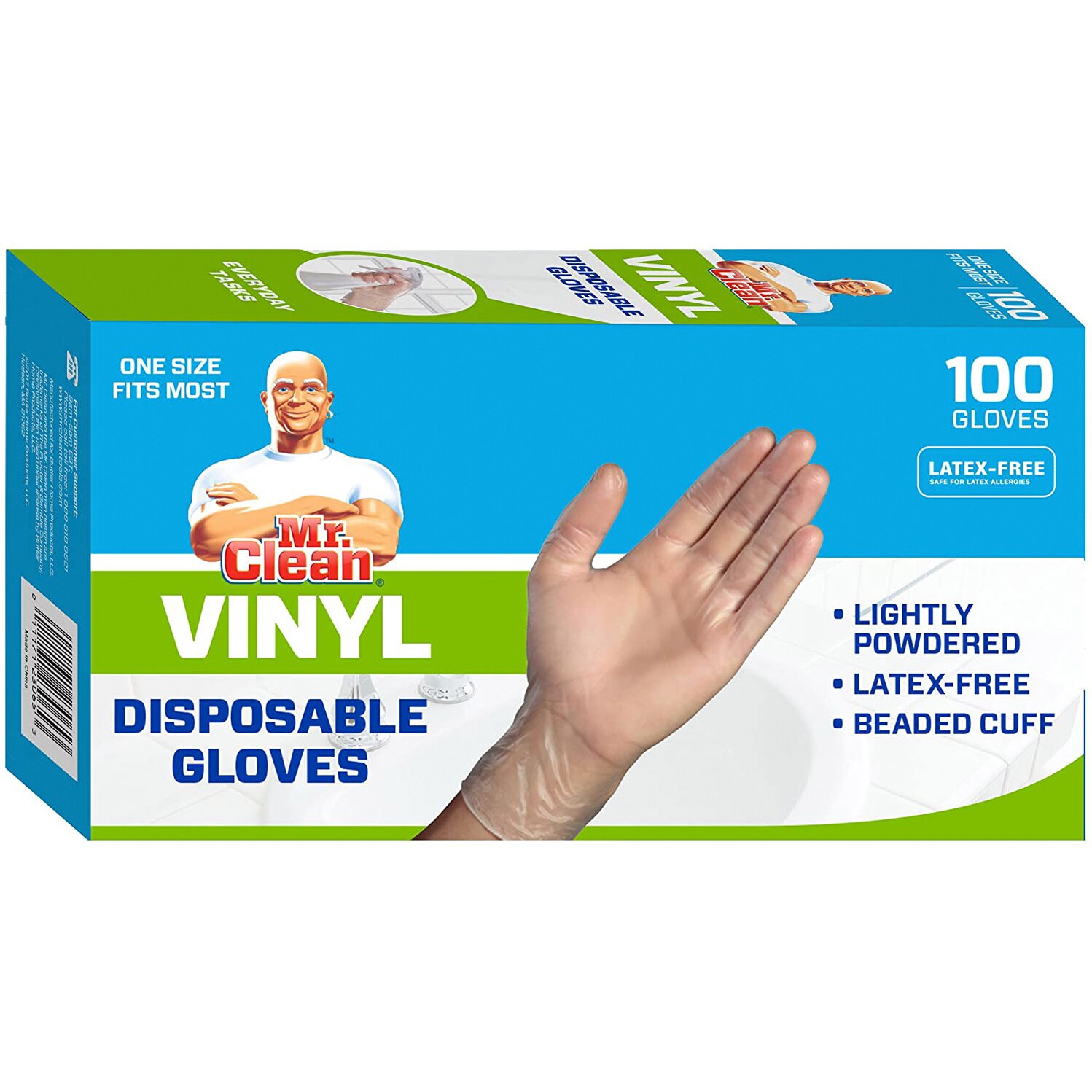 Mr. Clean Vinyl Disposable Gloves