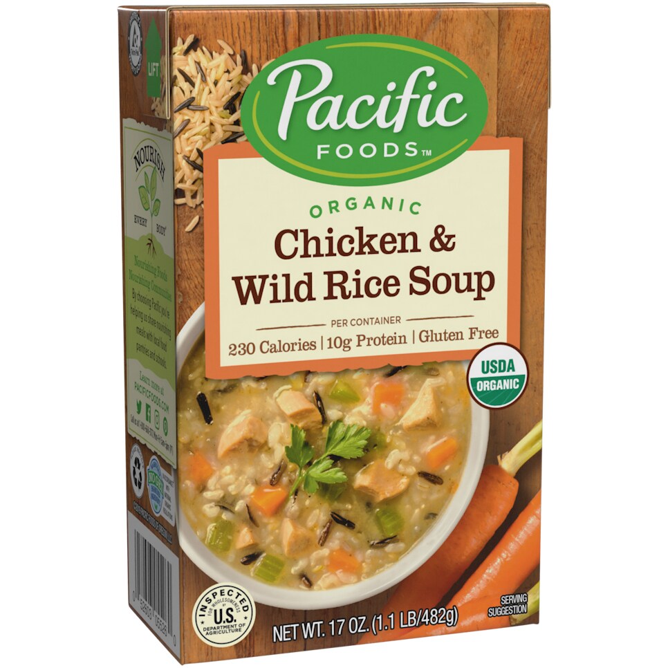 Pacific Organic Soup, Chicken & Wild Rice
