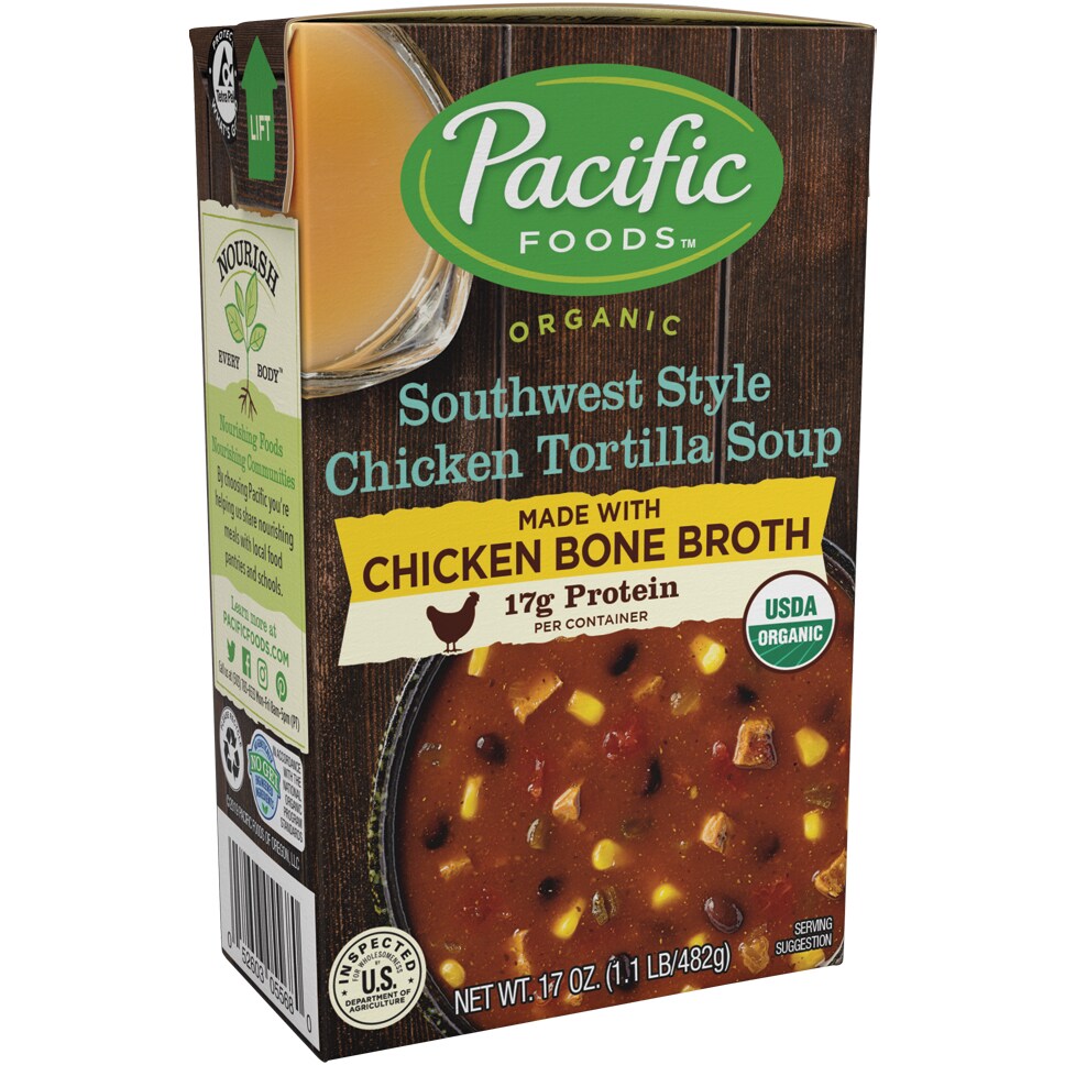 Pacific Organic Soup, Southwest Style Chicken Tortilla