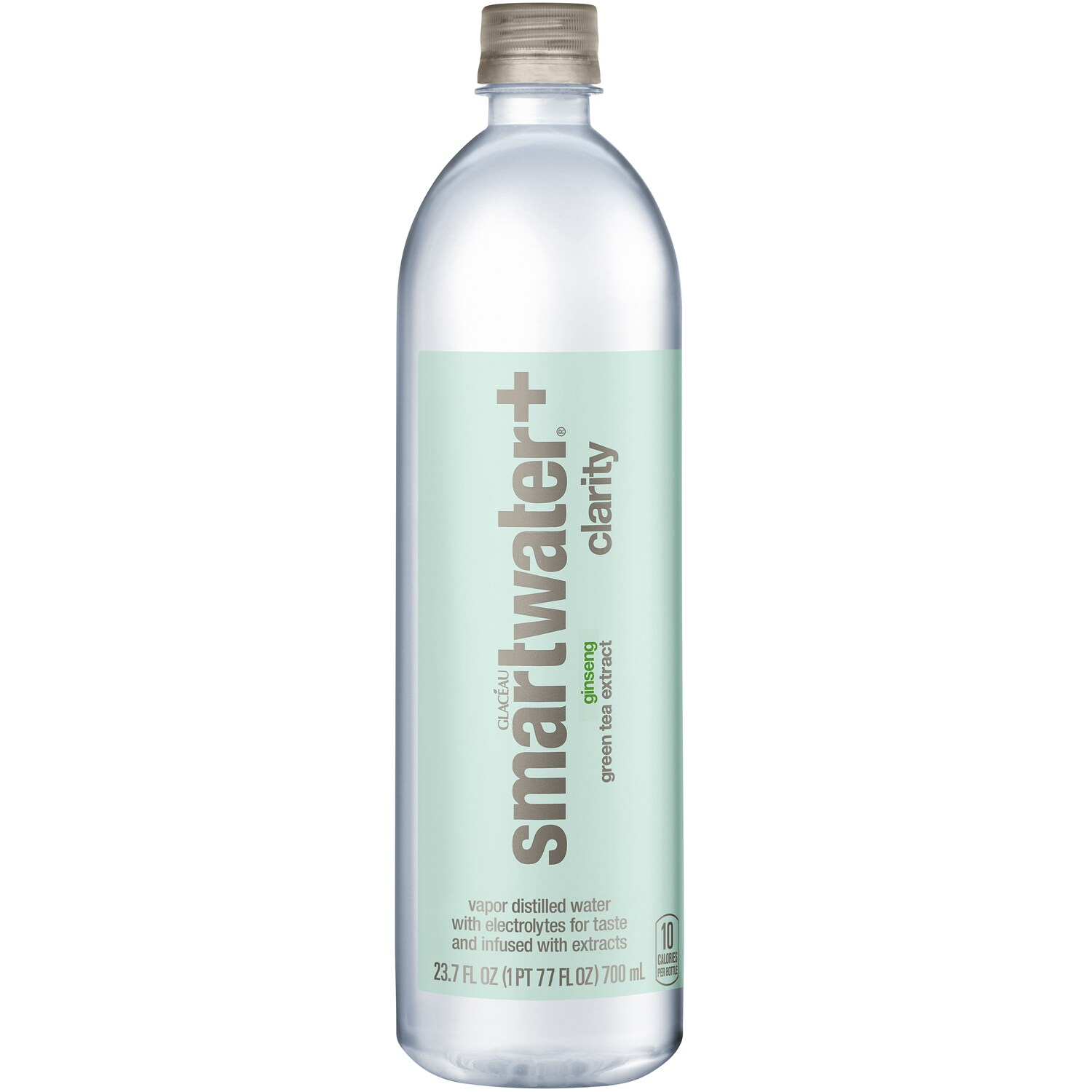 smartwater Electrolyte-Enhanced Water, Clarity, Plastic Bottle