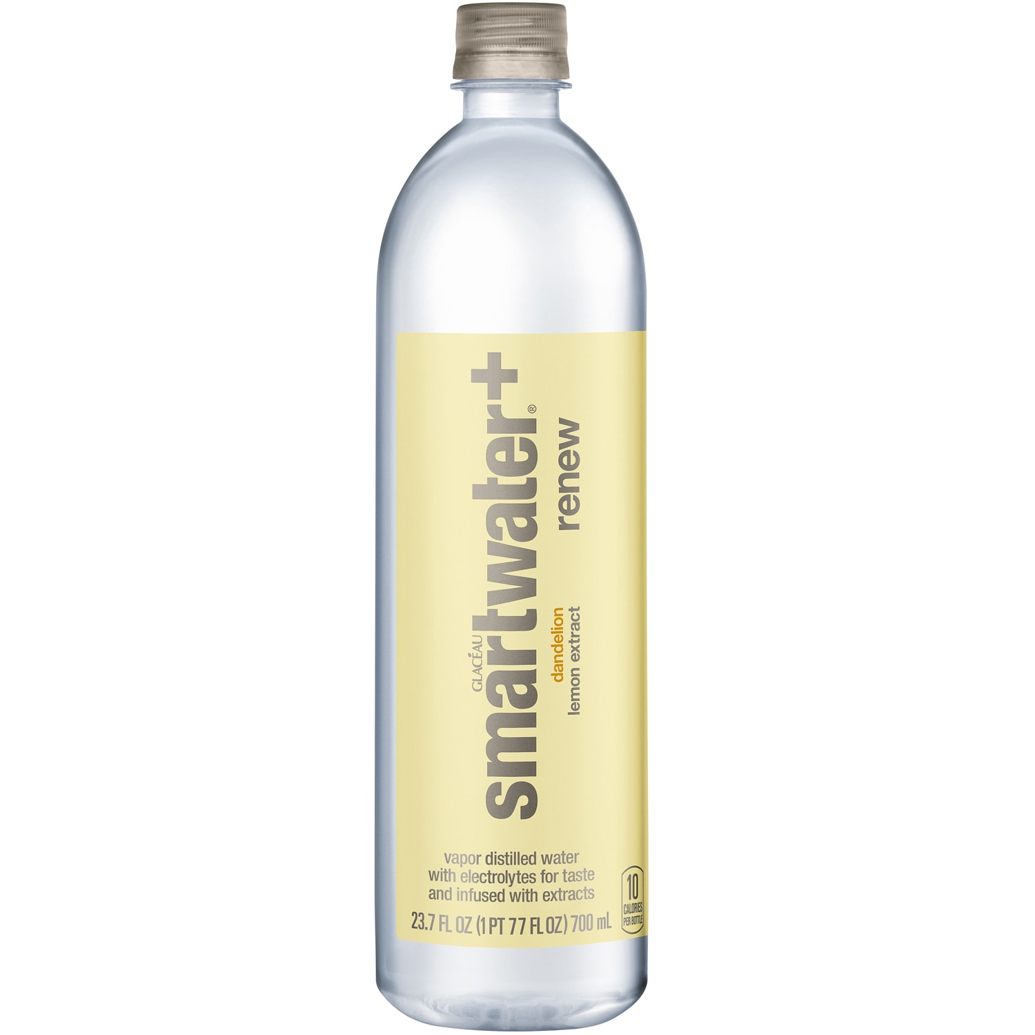 smartwater Electrolyte-Enhanced Water, Renew, Plastic Bottle