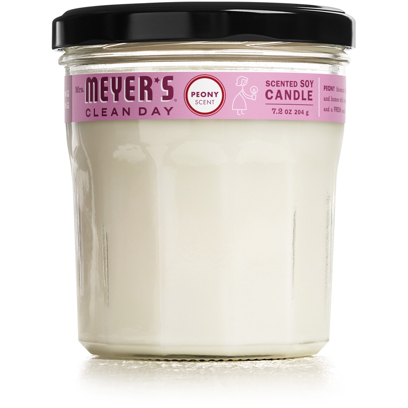 Mrs. Meyer's Clean Day Soy Candle, Peony