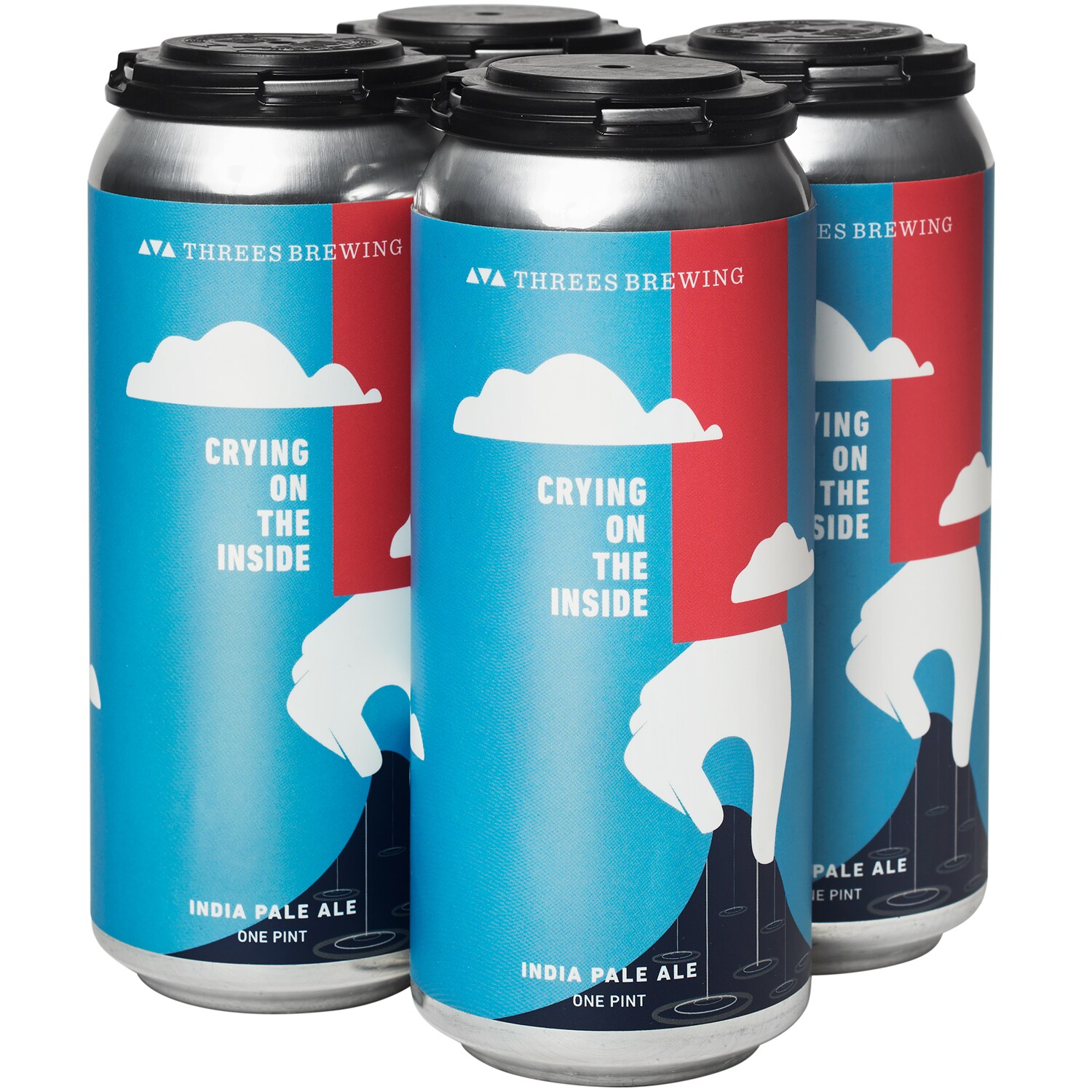 Threes Brewing Crying on the Inside IPA, Cans
