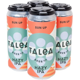 Talea Beer Co. Sun Up Hazy IPA, Cans