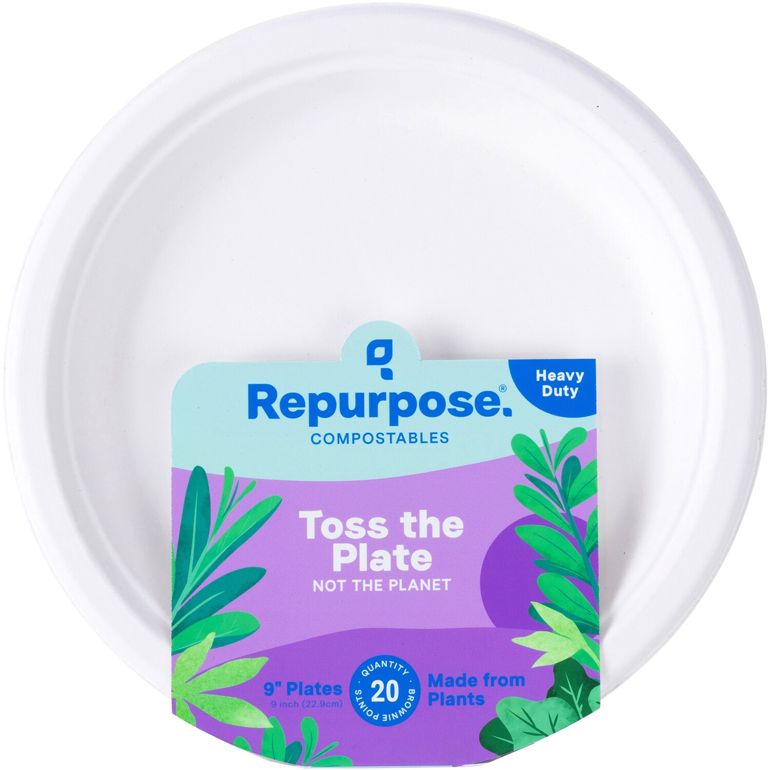 Repurpose Compostable Heavy Duty Plates