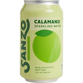 Sanzo Sparkling Water, Calamansi, Can