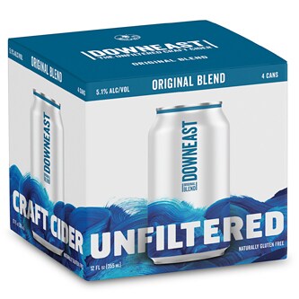 Downeast Cider House Original Blend, Cans