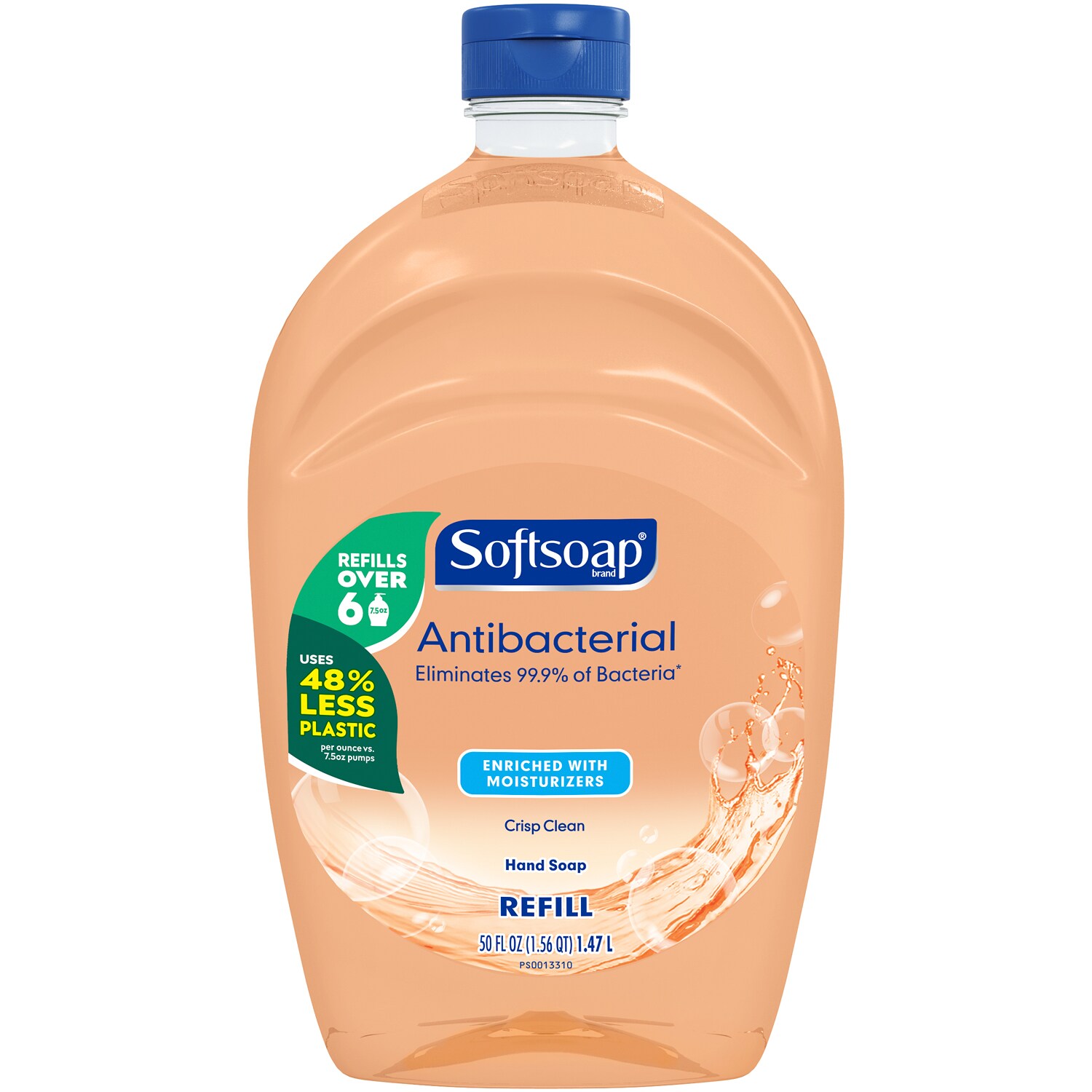 Softsoap Antibacterial Hand Soap Refill, Crisp Clean