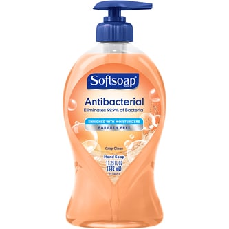Softsoap Antibacterial Hand Soap, Crisp Clean