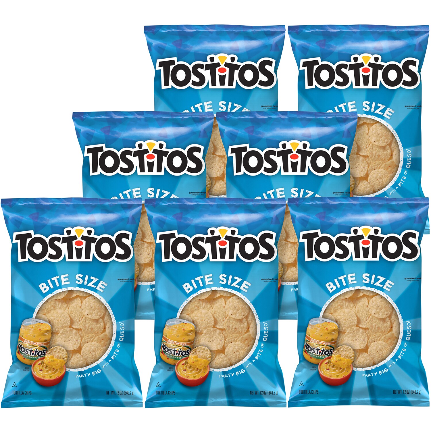 Tostitos Bite Size Rounds Tortilla Chips, Case