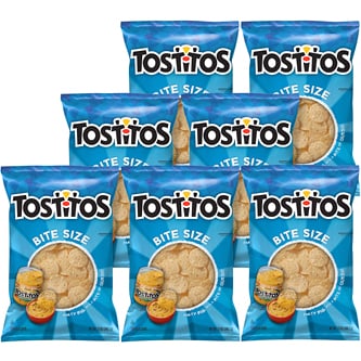 Tostitos Bite Size Rounds Tortilla Chips, Case