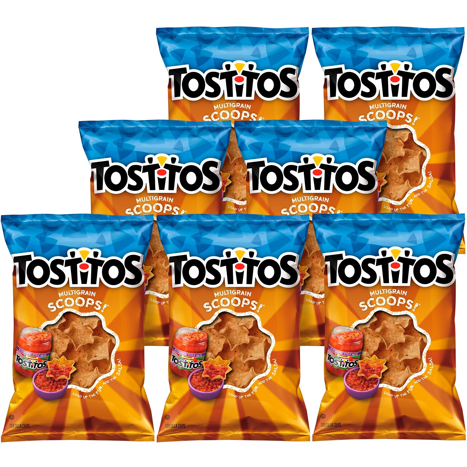 Tostitos Multigrain Scoops Tortilla Chips, Case