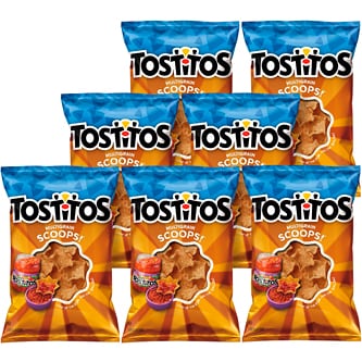 Tostitos Multigrain Scoops Tortilla Chips, Case