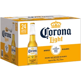 Corona Light Lager, Glass Bottles