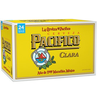 Pacifico Pilsner, Glass Bottles