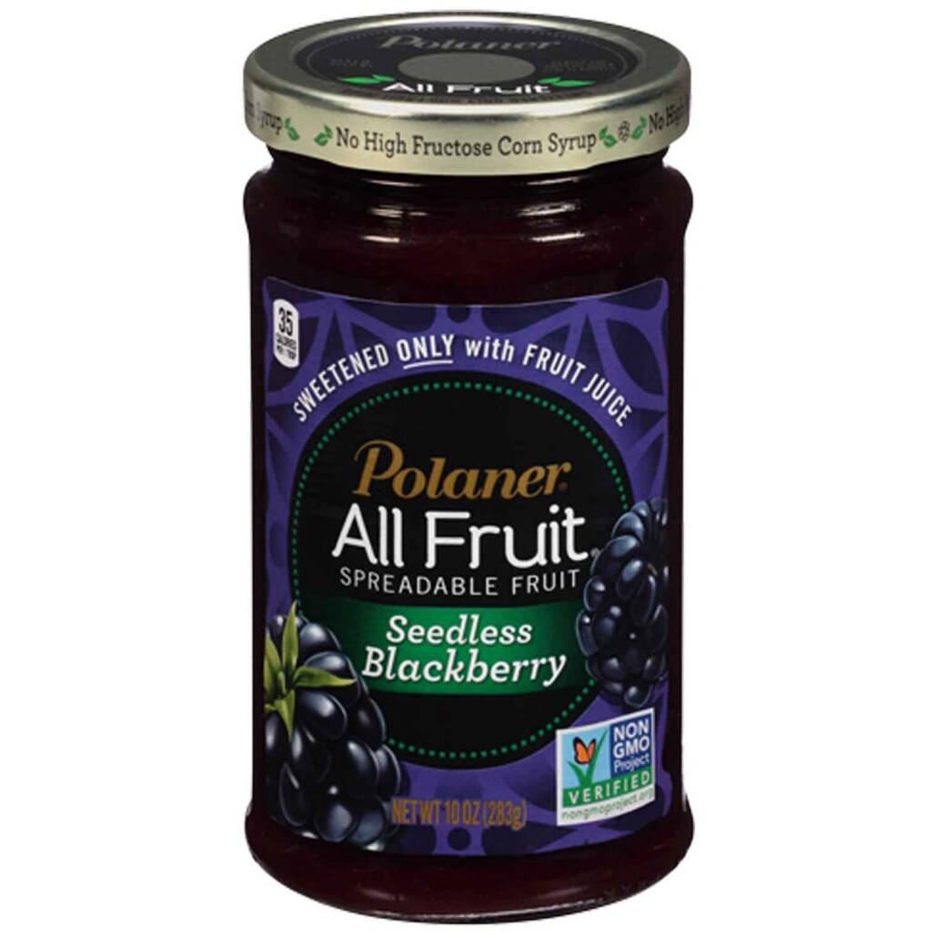 Polaner All Fruit Spreadable Fruit, Seedless Blackberry